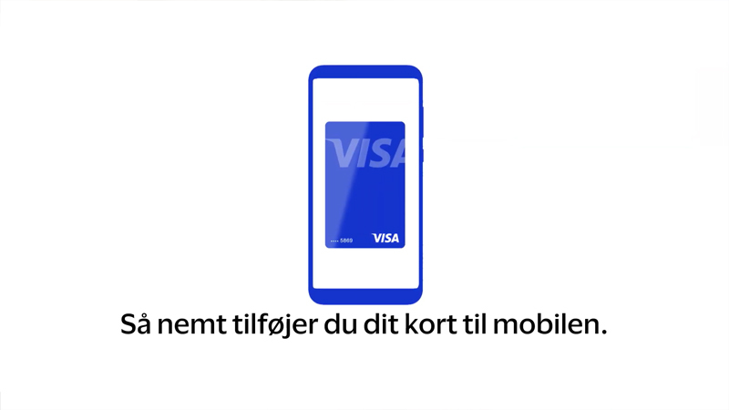 mobile next to text sa nemt tilfojer du dit kort til mobilen